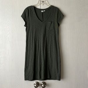 Gap 100% Cotton Olive Green Dress